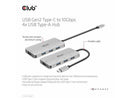 USB GEN2 TYPE-C TO 4X USB TYPE-A PORTS HUB, WHICH ADDS FOUR USB TYPE-A PORTS TO