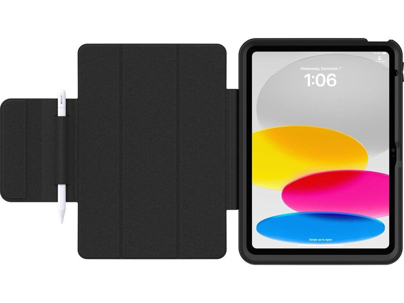 OtterBox ACHIEVER SERIES Folio ST for iPad 10th Gen - Black  77-95555