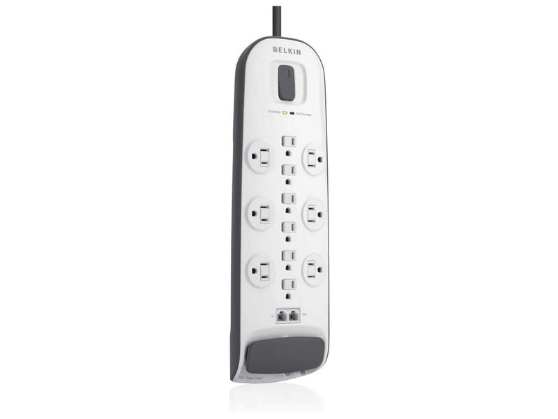 BELKIN BV112234-08 8ft 12 Outlets 3996 j Surge with Ethernet,