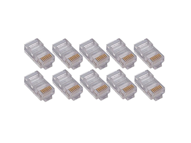 4XEM 50PK Cat6 RJ45 Ethernet Plugs/Connectors