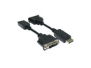 4Xem 10 Inch Displayport Male To Dvi-I Female Adapter Cable