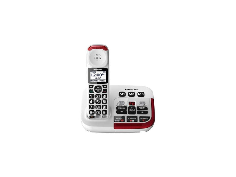 Panasonic KX-TGM420W Amplified Cordless DECT 6.0 Phone|Voice Booster Up-To 100