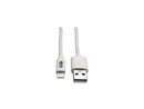 Tripp Lite M100-010-WH White USB Sync/Charge Cable with Lightning Connector,