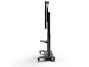 Kanto MTMA100PL Height Adjustable Mobile TV Stand with Adjustable Shelf for