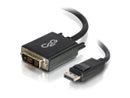 C2G 6ft DisplayPort to DVI Adapter Cable - M/M - DisplayPort/DVI-D for Notebook,
