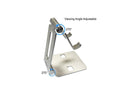 Simplicity Folding Phone Stand (Bright Aluminum)
