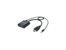 Manhattan Hdmi Male To Vga Female Converter With Audio And Optional Usb Micro-B