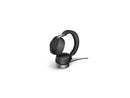 Jabra Evolve2 85 UC Wireless Headphones with Link380a, Stereo, Black - Wireless