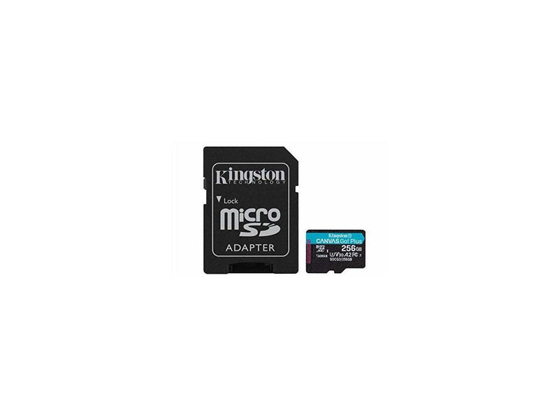 Kingston Canvas Go! Plus 256 Gb Class 10/Uhs-I (U3) Microsdxc