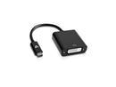 V7 Black Usb Video Adapter Usb-C Male To Dvi-I Female