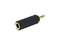 Qvs 3.5Mm Male To 1/4 Female Audio Stereo Adaptor