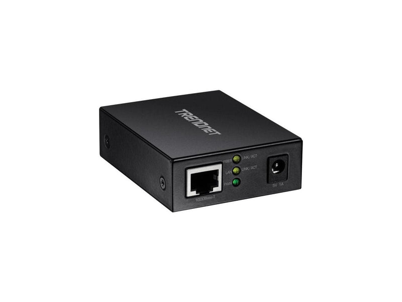 TRENDnet 1000BASE-T to SFP Fiber Media Converter, Gigabit Ethernet to SFP Media