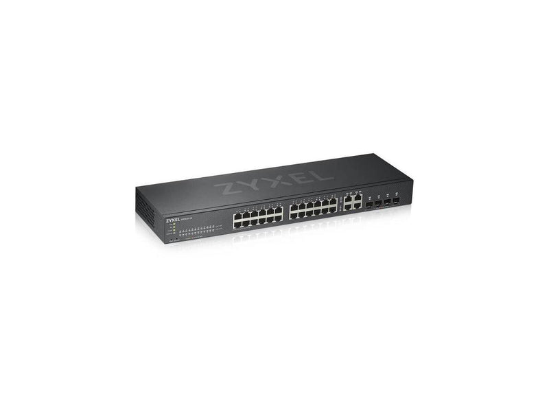 Zyxel 24-Port Gigabit Ethernet NebulaFlex Smart Managed Switch | 4X RJ-45/SFP