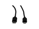 Rocstor Y10C140-B1 3ft Premier USB-C to Micro-B Cable - M/M - Black