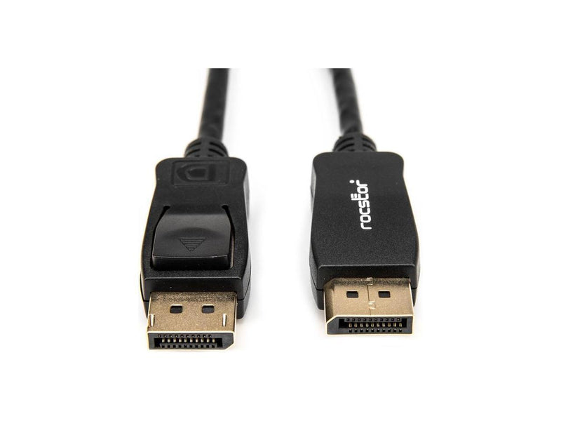 Rocstor 10ft DisplayPort 1.2 Cable M/M - DP 4k