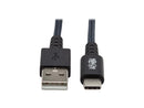 Tripp Lite Heavy Duty USB-A to USB C Charging Sync Cable for Android M/M 3ft
