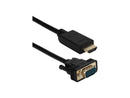 QVS 3ft HDMI to VGA Video Converter Cable