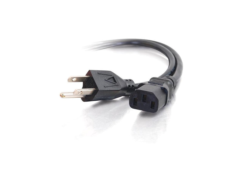 C2G Model 09482 15 ft. 18 AWG Universal Power Cord (NEMA 5-15P to IEC320C13)