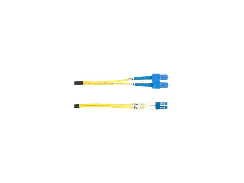 Black Box FOSM-001M-SCLC Fiber Patch Cable - 1M SM 9 Micron SC to L