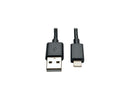 Tripp Lite M100-10N-BK-10 Black MFi Certified Lightning to USB Cable Sync Charge