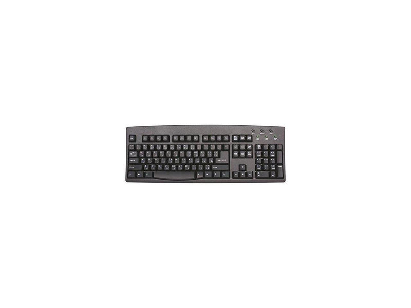 ILG Arabic and English Bilingual Keyboard, Black