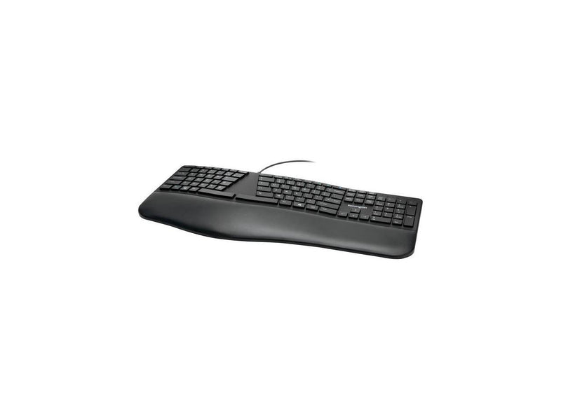 Kensington Pro Fit K75400US Black USB Wired Ergonomic Keyboard