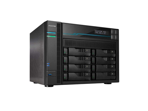 Asustor AS6508T 8 Bay Lockerstor 8 Desktop Enterprise NAS (Diskless)