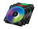 ARCTIC ACFAN00232A P12 PWM PST A-RGB (3 Pack) 120 mm PWM case Fan Optimized for