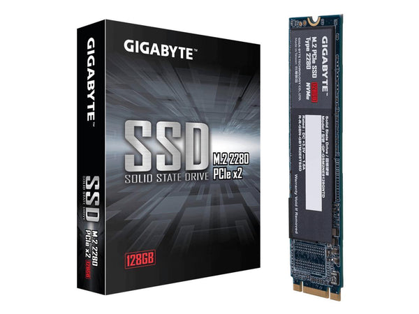 Gigabyte GP-GSM2NE8128GNTD SSD 128GB M.2 PCIe x2 NVMe Internal Solid State Drive