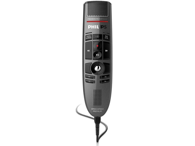 Philips LFH3500 SpeechMike Premium USB Push Button Dictation Microphone