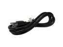 Cables To Go 03130 6 ft. 18 AWG Universal Power Cord (NEMA 5-15P to IEC320C13)