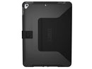Urban Armor Gear Scout Series Folio Case for iPad 10.2" 7th/8th/9th Gen, Black