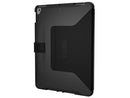 Urban Armor Gear Scout Series Folio Case for iPad 10.2" 7th/8th/9th Gen, Black