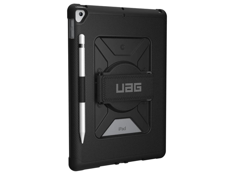 Urban Armor Gear Metropolis Case w/Hand Strap for iPad 10.2" 7/8/9 Gen, Black