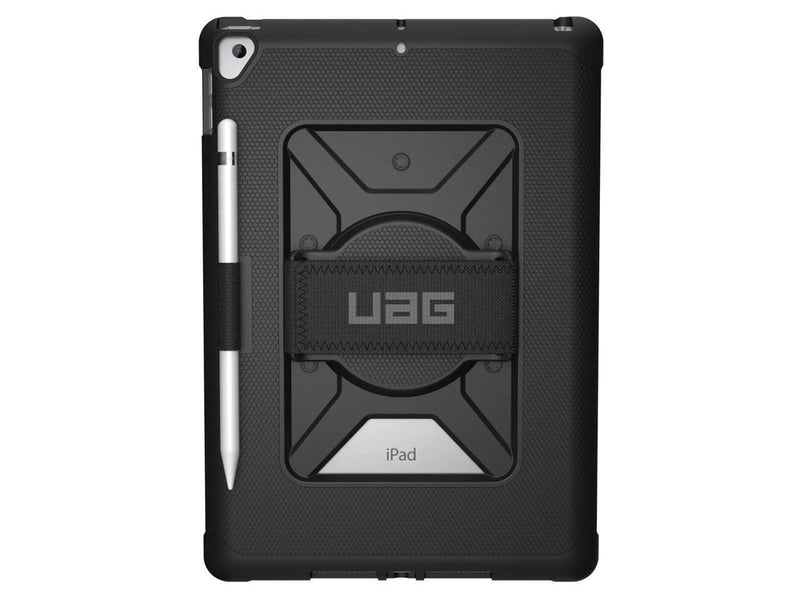Urban Armor Gear Metropolis Case w/Hand Strap for iPad 10.2" 7/8/9 Gen, Black