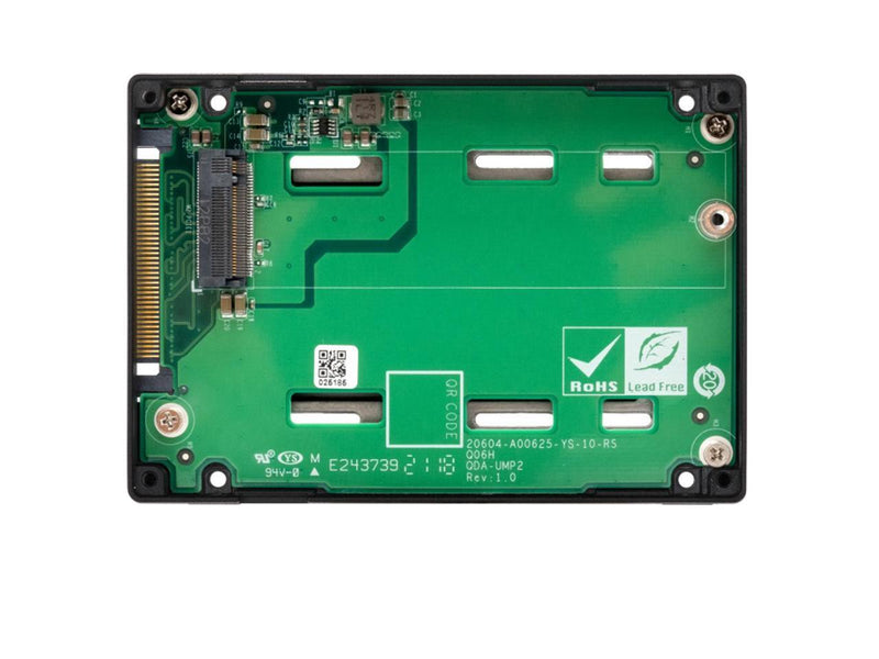 Qnap QDA-UMP4 M.2 2280 to 2.5" U.2 NVMe PCIe 4.0 SSD Adapter