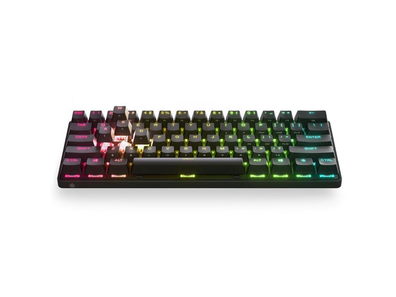 SteelSeries Apex Pro Mini Wireless Mechanical Gaming Keyboard - World's Fastest