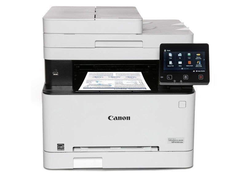 Canon imageCLASS MF656Cdw Wireless Laser Multifunction Printer Color White