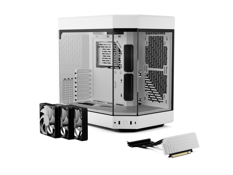 HYTE Y60 Modern Aesthetic Dual Chamber Panoramic Tempered Glass Mid-Tower ATX