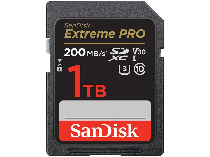 SanDisk Extreme PRO 1TB UHS-I U3 SDXC Memory Card