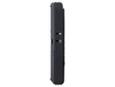 OM system WS-883 Digital Voice Recorder with USB-A Battery Charging - Black
