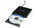 Verbatim Slim External Burner CD/DVD +/-RW Optical Drive USB 2.0 with USB A to