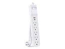 CyberPower P504UC Home Office Surge Protector, 4ft Cord, White
