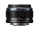 OM SYSTEM M.Zuiko Digital 17mm f/1.8 II Lens for Micro Four Thirds