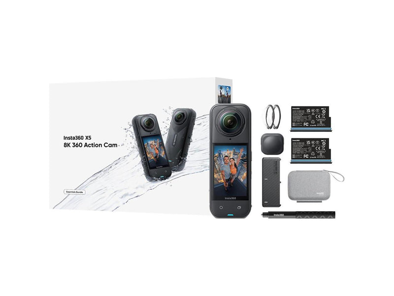 Insta360 X5 8K 360 Action Camera Essentials Bundle
