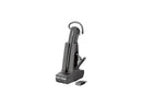 Poly SAVI 8200 UC 8245 Headset - Mono, Stereo - USB Type A - Wireless - DECT -