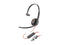 Poly Blackwire 3210 Monaural USB-C Headset +USBC/A Adapter - Mono - USB Type C,