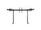 Next Level Racing Elite Free Standing Triple Monitor Stand- Black Edition - 21"