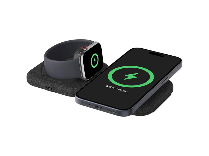 Belkin BoostCharge Pro 15W 2-In-1 Magnetic Qi2 Charging Foldable Travel Pad,