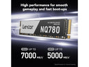Lexar NQ780 2TB PCIe Gen 4x4 NVMe M.2 Internal SSD